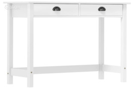 vidaXL Konsolinis staliukas su 2 stalčiais Hill, 110x45x74cm, pušis