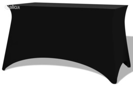 vidaXL Tamprios staltiesės, 2 vnt., 183x76x74 cm, juodos