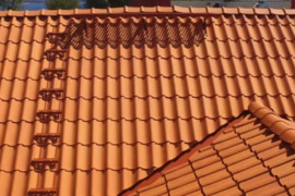 Čerpės  Vittinge E13 klasikinės  keraminės čerpės stogo danga MONIER