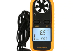 Naujas vėjo greičio/oro srauto matuoklis anemometras 0-30m/s