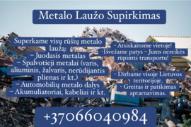 Metalo Laužo Surinkimo Paslaugos