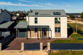 Parduodu 135 m2 namą Bukiškyje ant 5,28 aro sklypo (dalinė apdaila)
