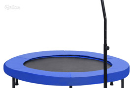 vidaXL Batutas su rankena ir apsauginiu uždangalu, 122cm