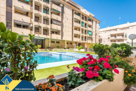 Apartamentas su bendru baseinu, Alicante provincijoje, Torrevieja mieste. 2 kambariai | 50 m² | 600 