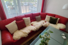 Parduodu geros kokybės odine sofa