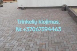 Trinkelių klojimas Šiauliai ir aplink