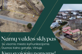 12.0 a sklypas Vilnius, Bajorai, Duonos Kalno g.