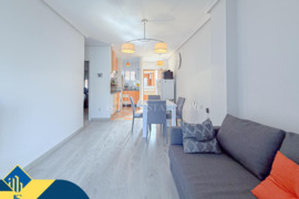 Renovuotas apartamentas su terasa, Alicante provincijoje, Torrevieja mieste. 3 kambariai | 58 m² | 9