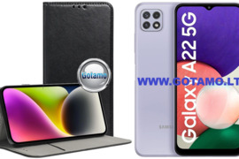 Re-Cap magnetiniai dėklai Samsung Galaxy A22 5G telefonui WWW.GOTAMO.LT