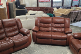 Odiniai baldai 3+2+1 sofa lova 