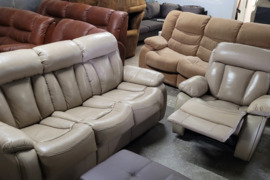 Odiniai baldai is vokietijos sofa lova ir relax fotelis
