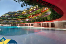 Apartamentas su bendru baseinu, Balearų salos, Ibiza. 3 kambariai | 114 m² | 300 metrų iki jūros