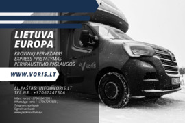 Krovinių Pervežimai Lietuva - Europa be jokių tarpininkų www.voris.lt Lithuania - Europe - Lithuania