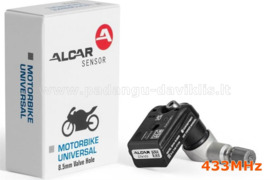 Naujas MOTO ALCAR S7A103 TPMS Programuojamas 433MHz daviklis