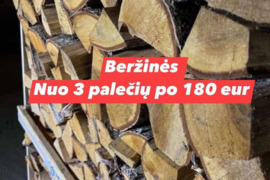 MALKOS_Ąžuolo briketai RUF_ Beržo briketai RUF_ * NEMOKAMAS PRISTATYMAS