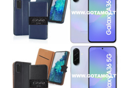 Gotamo Vintage natūralios odos dėklai Samsung Galaxy A36 WWW.GOTAMO.LT