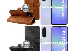 Diary-S veliūriniai dėklai Samsung Galaxy A36 telefonui WWW.GOTAMO.LT