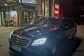 Mercedes S klasės nuoma su vairuotoju