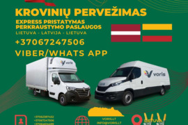 LIETUVA – LATVIJA – LIETUVA  Greitai, patikimai, profesionaliai Ką vežame Motociklai, baldai, buitin
