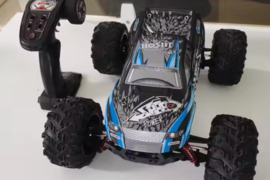 Naujas Hoshi N516 RC Monster truck džipas bagis 1/10 40km 2 baterijos