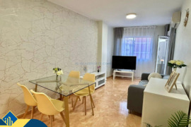 Apartamentas su terasa, Alicante provincijoje, Torrevieja mieste, Playa del Cura rajone. 3 kambariai