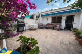 Bungalas su terasa, Alicante provincijoje, Torrevieja mieste, Torreta rajone. 3 kambariai | 74 m² | 