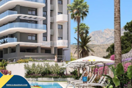 Statomi apartamentai, Alicante provincijoje, Benidorm mieste. 3 kambariai | 97 m² | 500 metrų iki jū