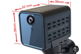 Kompaktiška 4G Kamera su mikrobangų detektoriumi