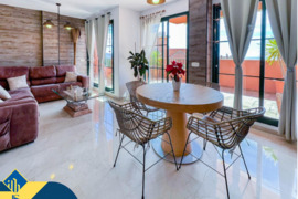 Penthouse apartamentas su bendru baseinu, Alicante provincijoje, Finestrat mieste. 3 kambariai | 115