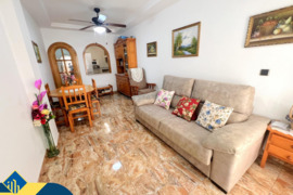 Apartamentas su terasa, Alicante provincijoje, Torrevieja mieste, Playa del Cura rajone. 3 kambariai