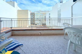Apartamentas su terasa, Alicante provincijoje, Torrevieja mieste, Playa del Cura rajone. 4 kambariai