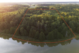 Parduodamas 10.97 ha sklypas su Veisiejo ežero pakrante