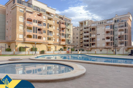 Renovuotas apartamentas su bendru baseinu, Alicante provincijoje, Torrevieja mieste. 4 kambariai | 9