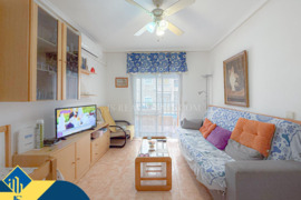 Apartamentas su bendru baseinu, Alicante provincijoje, Torrevieja mieste, Playa del Cura rajone. 2 k