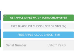 Apple watch Ultra Titanium 49mm