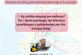 Ką reiškia ekspres pervežimas? Tai – skubi paslauga, kai krovinys surenkamas ir pristatomas per itin