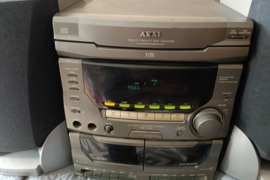 AKAI MUZIKINIS CENTRAS , 2 MC, AUX, FM,