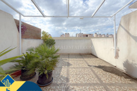 Renovuotas penthouse apartamentas su terasa, Alicante provincijoje, Torrevieja mieste, Playa del Ace