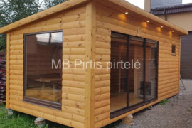 Pirtys pavėsinės sandėliukas sodo namelis pirtispirtele.lt