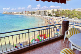 Apartamentas su terasa, Alicante provincijoje, Torrevieja mieste, Playa de los Locos rajone. 4 kamba