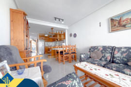 Apartamentas su terasa, Alicante provincijoje, Torrevieja mieste, Playa del Cura rajone. 3 kambariai