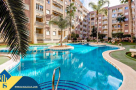 Apartamentas su bendru baseinu, Alicante provincijoje, Torrevieja mieste. 3 kambariai | 62 m² | 800 