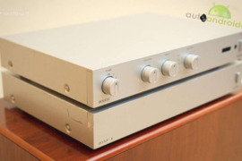 AUDIOLAB 8000q + 8000p Stiprintuvų Komplektas