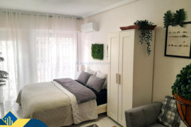 Studija netoli jūros, Alicante provincijoje, Torrevieja mieste, Playa de los Locos rajone. 1 kambary
