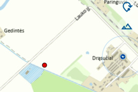 Parduodamas 0,16ha žemės ūkio paskirties sklypas