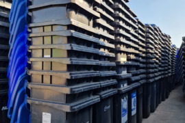 Buitiniu atlieku konteineriai 120 ltr.