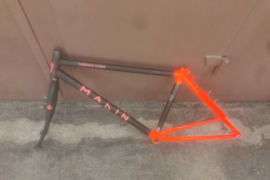 Retro 90's Marin S/43cm Cr-mo MTB dviračio rėmas