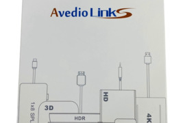 HDMI skirstytuvas, 1 įėjimas, 2 išėjimai – palaikantis 4k 60hz / 1080p/3d/HDCP 1.4