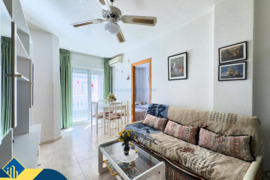 Apartamentas su terasa, Alicante provincijoje, Torrevieja mieste, Playa del Acequión rajone. 3 kamba