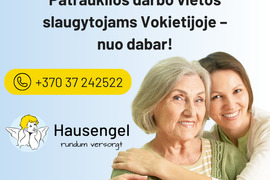 Darbas senjorų priežiūros srityje Vokietijoje